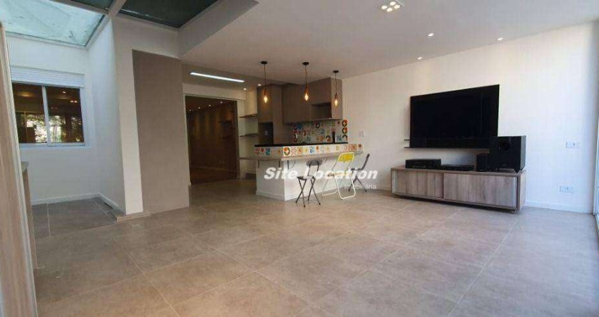 112949 Apartamento com 1 dormitório à venda, 74 m² por R$ 790.000 - Campo Belo - São Paulo/SP
