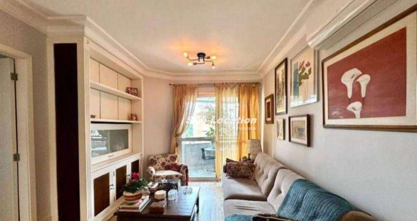 118510 Apartamento com 2 dormitórios à venda, 75 m² por R$ 1.150.000 - Moema - São Paulo/SP