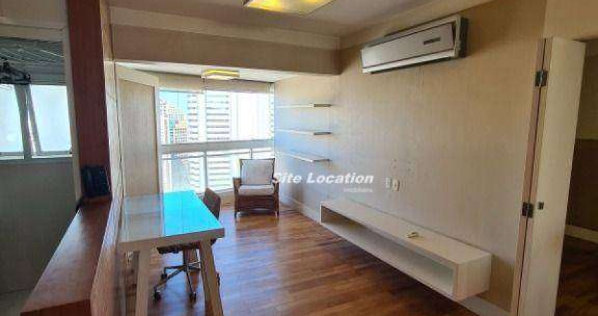 118993 Apartamento com 1 dormitório à venda, 54 m² por R$ 990.000 - Brooklin - São Paulo/SP