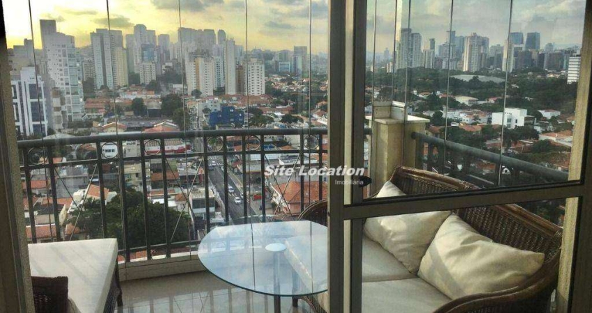 120110 Apartamento bem localizado, iluminado com vista deslumbrante do Brooklin.