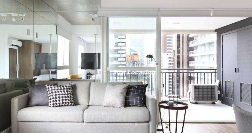 Apartamento com 1 quarto para alugar na Rua Jean Peltier, Brooklin, São Paulo
