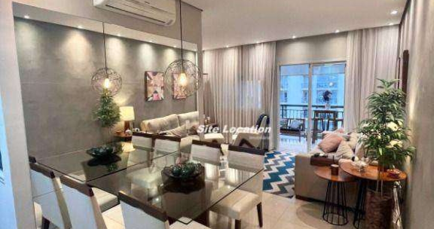 120667 Lindo Apartamento com 2 ar-condicionados e suite a 900 metros da estação Campo Belo.