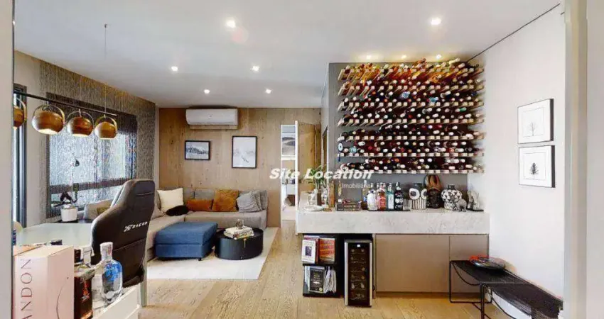 120837 Apartamento com 1 dormitório à venda, 73 m² por R$ 1.390.000 - Cerqueira César - São Paulo/SP