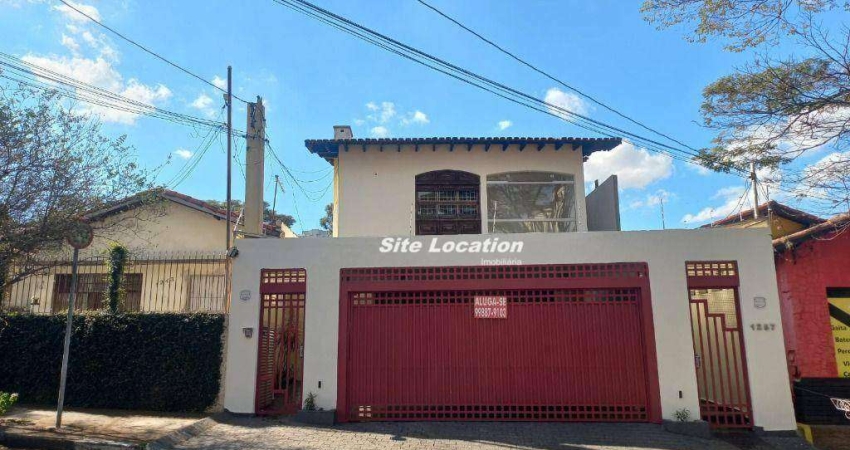 121037 Casa com 4 dormitórios para alugar, 252 m² por R$ 10.889/mês - Santo Amaro - São Paulo/SP