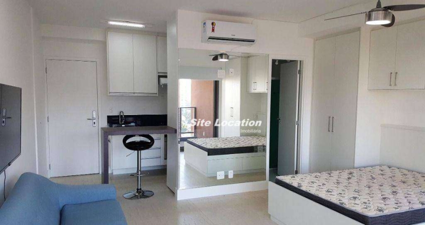 121124 Apartamento com 1 dormitório para alugar, 41 m² por R$ 4.800/mês - Brooklin - São Paulo/SP