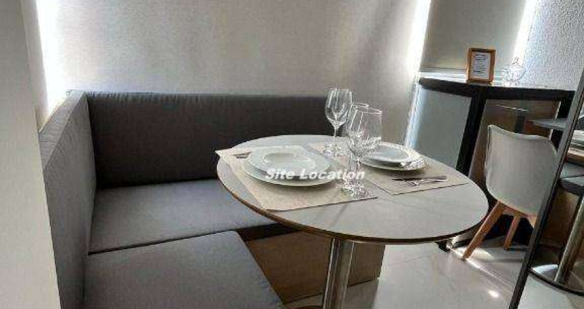 121141 Apartamento Mobiliado e decorado em condomínio com Lazer completo