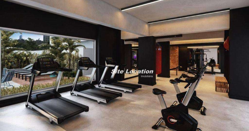120033 Apartamento com 2 dormitórios à venda, 40 m² por R$ 489.000 - Brooklin - São Paulo/SP