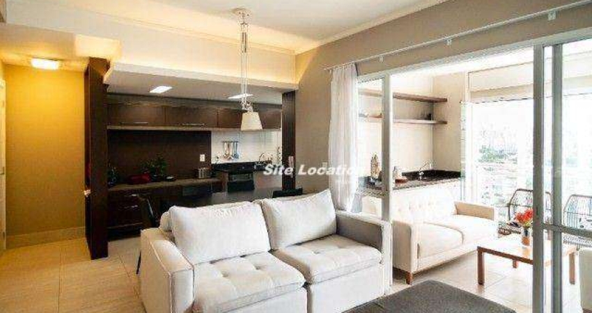 100846 Apartamento Mobiliado com varanda em condomínio com Lazer completo. Próximo à Berrini.