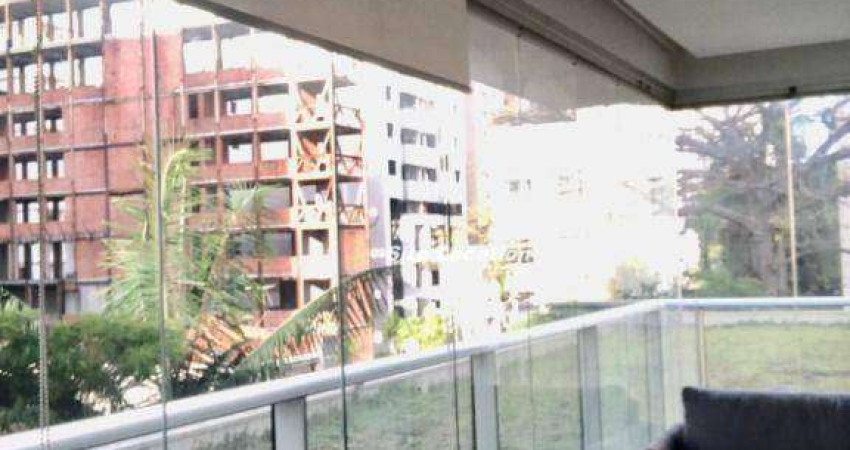 121367 Apartamento com 1 dormitório, 52 m² - venda por R$ 1.000.000 ou aluguel por R$ 4.000/mês - Brooklin - São Paulo/SP