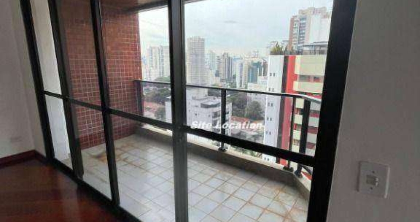 93727  Apartamento com 4 dormitórios para alugar, 205 m² por R$ 17.331/mês - Campo Belo - São Paulo/SP