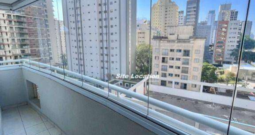 121534 Apartamento com 2 dormitórios para alugar, 52 m² por R$ 5.060/mês - Brooklin - São Paulo/SP