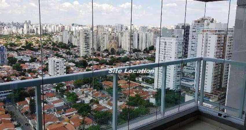121658 Apartamento com 1 dormitório para alugar, 44 m² por R$ 5.120/mês - Brooklin - São Paulo/SP