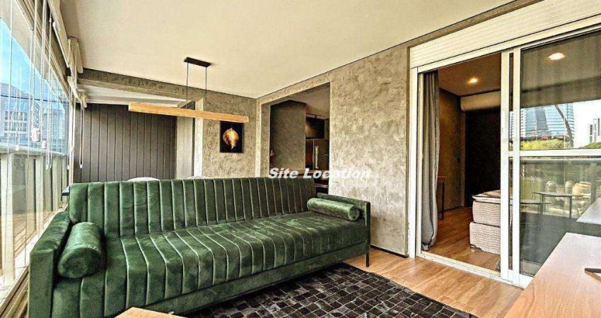 120072 Apartamento com 1 dormitório para alugar, 57 m² por R$ 12.710/mês - Itaim - São Paulo/SP