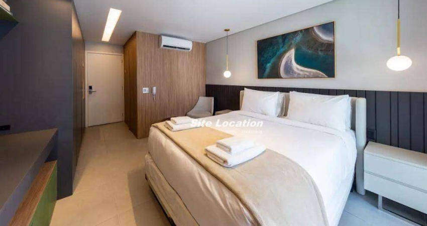113413 Apartamento com 1 dormitório à venda, 25 m² por R$ 575.000 - Moema - São Paulo/SP