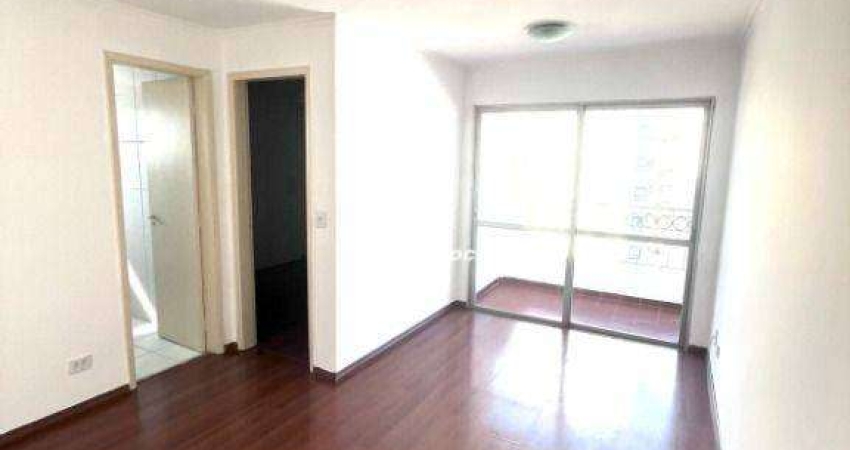 121814 Apartamento com 1 dormitório para alugar, 45 m² por R$ 3.620/mês - Brooklin - São Paulo/SP