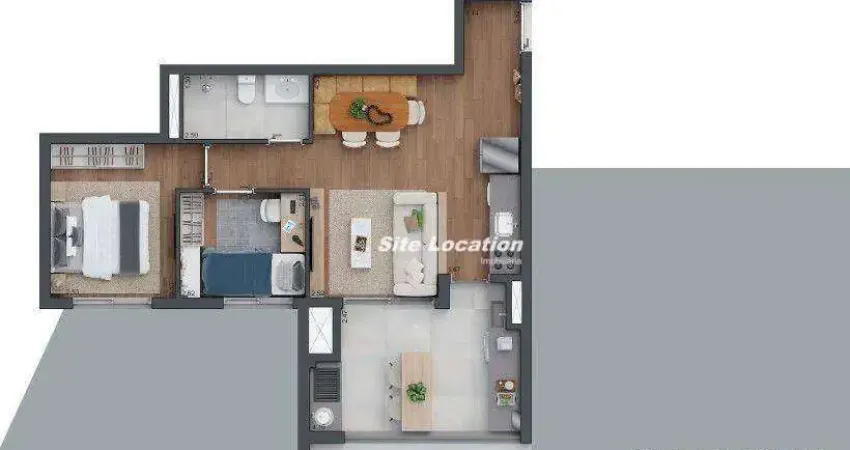 Apartamento com 2 quartos à venda na Rua Francisco Dias Velho, Brooklin, São Paulo
