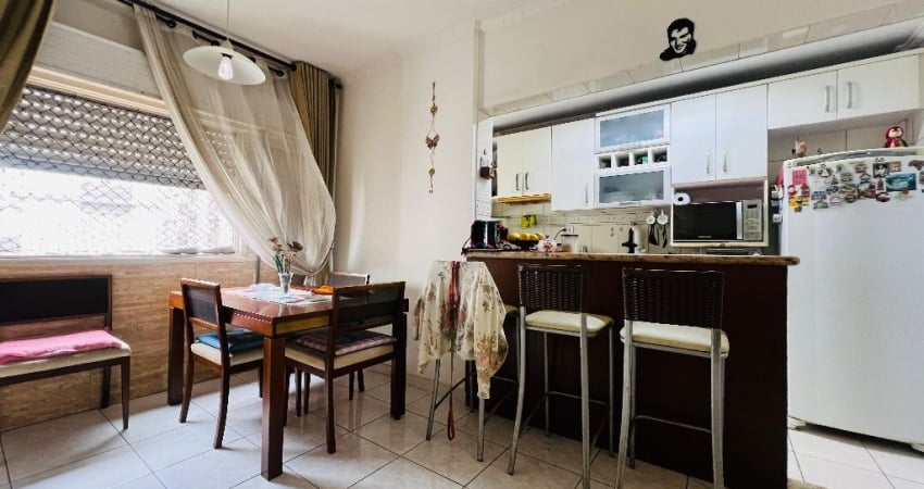 Apartamento a venda de 1 dormitório praia do Itararé.
