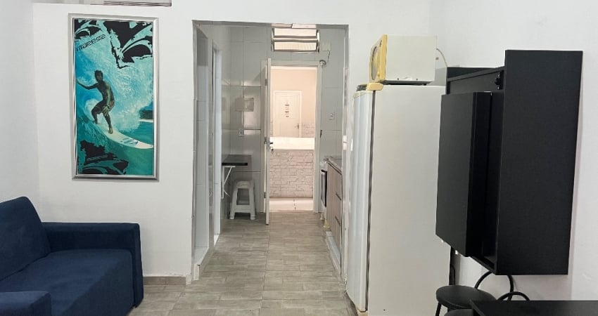 Apartamento 1 dormitório frente Mar