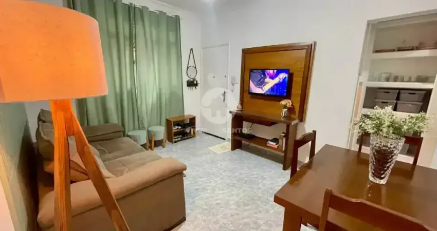 Ótimo apartamento 02 Dormitórios - Térreo – 900 m da praia - Embaré – Santos SP