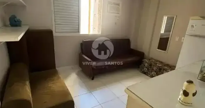 Apartamento com 1 quarto à venda na Avenida Presidente Wilson, 174, José Menino, Santos