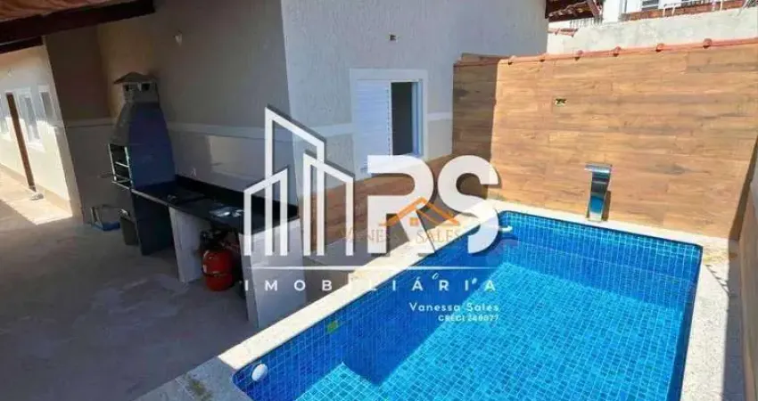Casa com 2 dormitórios à venda por R$ 409.000 - Mongaguá/SP