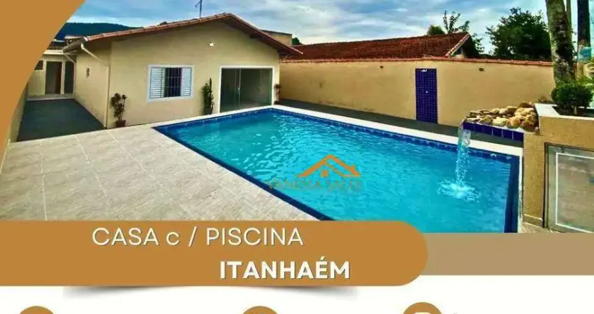 Casa com 2 dormitórios em Itanhaém/SP - 90 m² por R$ 399.900
