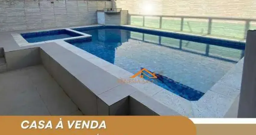 Casa com 3 dormitórios c/ Piscina à venda por R$ 552.000 - Mongaguá/SP