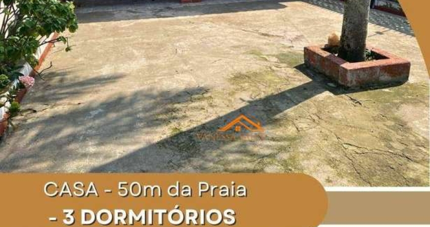 Casa com 3 dormitórios à venda, 137 m² por R$ 400.000 - Vera Cruz - Mongaguá/SP