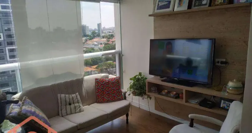 Apartamento com 2 dormitórios à venda, 70 m² por r$ 1.300.000,00 - campo belo - são paulo/sp