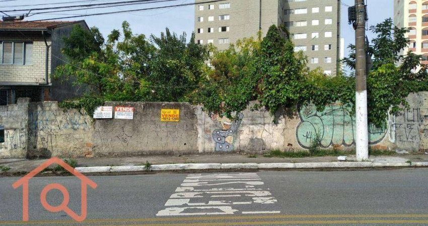 Terreno à venda, 552 m² por R$ 2.600.000,00 - Vila Guarani (Zona Sul) - São Paulo/SP