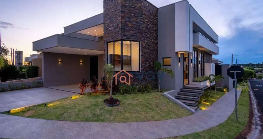 Casa com 3 dormitórios à venda, 178 m² por R$ 1.400.000,00 - Village Damha II - São José do Rio Preto/SP
