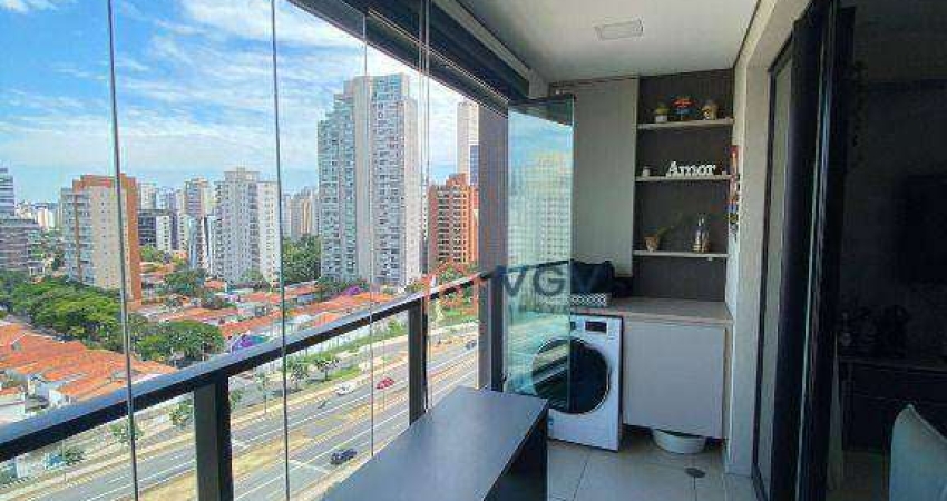 Apartamento à venda, 35 m² por R$ 660.000,00 - Campo Belo - São Paulo/SP