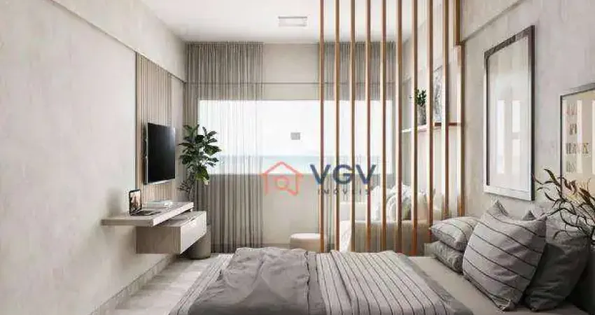 Apartamento com 1 dormitório à venda, 38 m² por R$ 198.000,00 - Maracanã - Praia Grande/SP