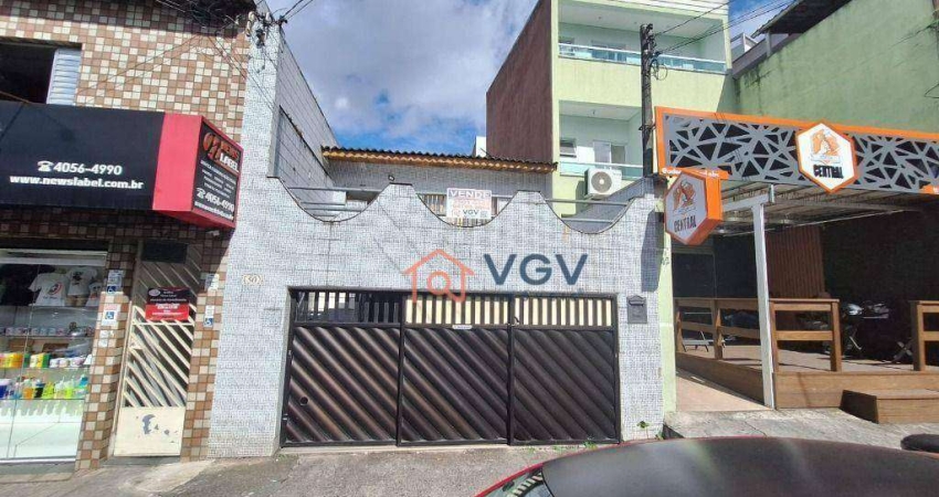 Sobrado com 3 dormitórios à venda, 100 m² por R$ 550.000,00 - Vila Diadema - Diadema/SP