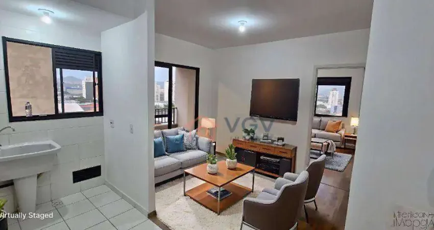 Apartamento com 2 dormitórios para alugar, 55 m² por r$ 2.842,00/mês - vila osasco - osasco/sp