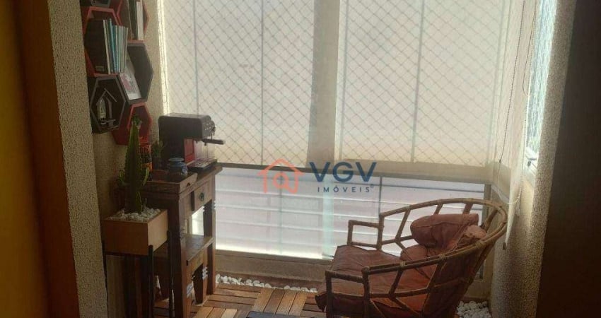 Apartamento com 2 dormitórios à venda, 5555 m² por R$ 420.000,00 - Bosque da Saúde - São Paulo/SP