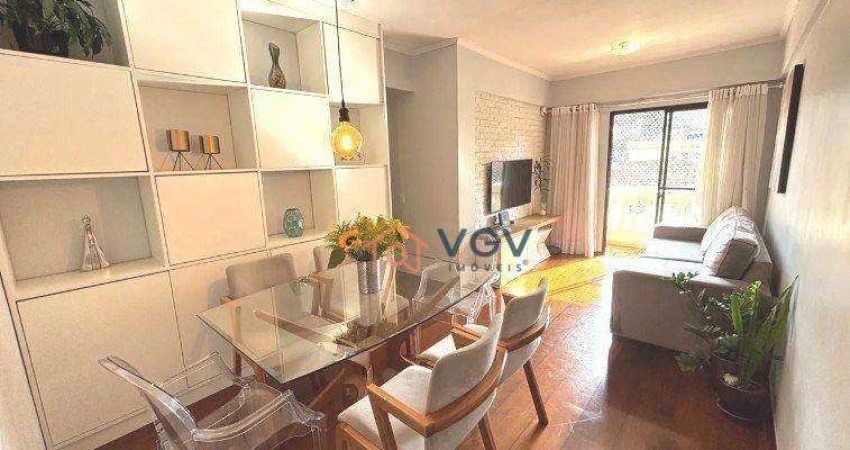 Apartamento com 3 dormitórios à venda, 72 m² por R$ 705.000,00 - Chácara Inglesa - São Paulo/SP