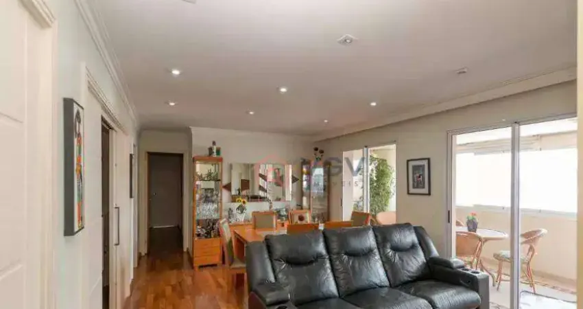 Apartamento com 3 dormitórios à venda, 128 m² por R$ 2.210.000,00 - Brooklin Paulista - São Paulo/SP