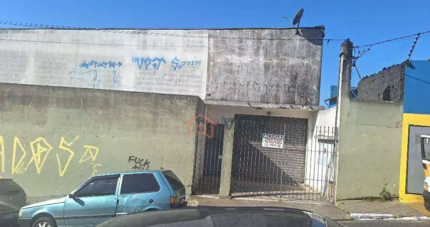 Galpão para alugar, 270 m² por r$ 5.950,00/mês - vila império - são paulo/sp