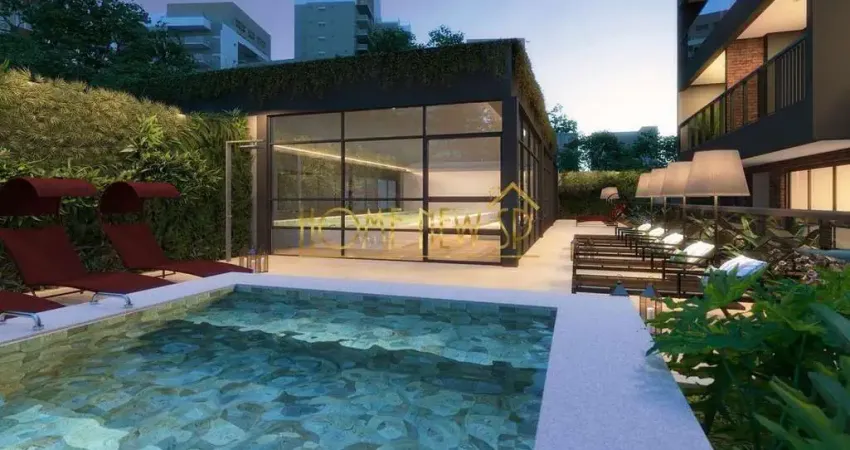 Apartamento para venda em são paulo, campo belo, 1 dormitório, 1 banheiro