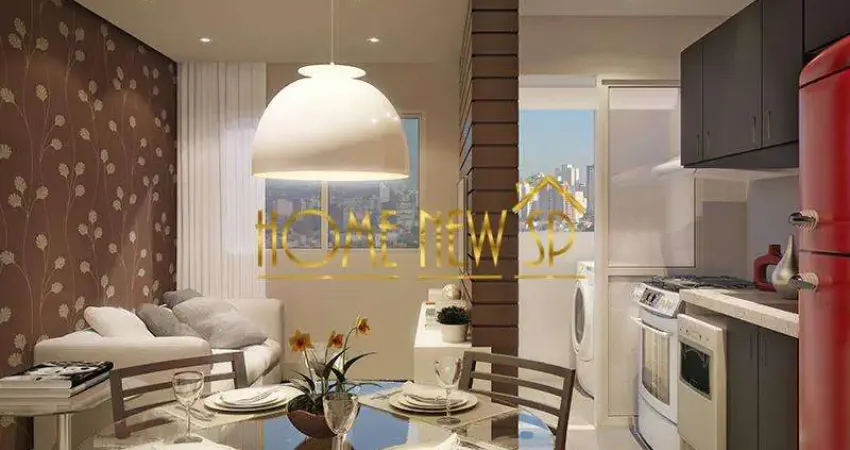 Apartamento para venda em são paulo, belem, 2 dormitórios, 1 banheiro