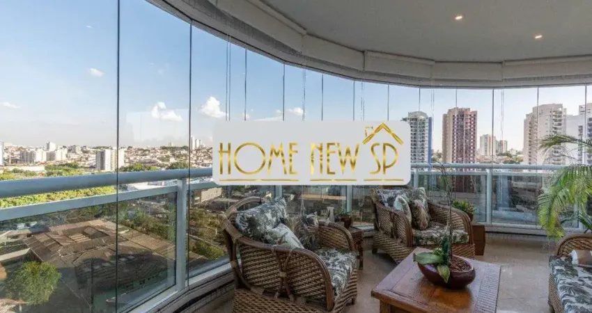 Apartamento para venda em são paulo, jardim anália franco, 4 dormitórios, 3 suítes, 5 banheiros, 4 vagas