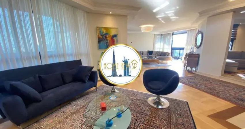 Apartamento para venda em são paulo, jardim anália franco, 4 dormitórios, 4 suítes, 6 banheiros, 5 vagas