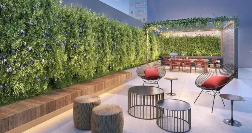 Apartamento garden para venda em são paulo, brooklin paulista, 1 dormitório, 1 banheiro