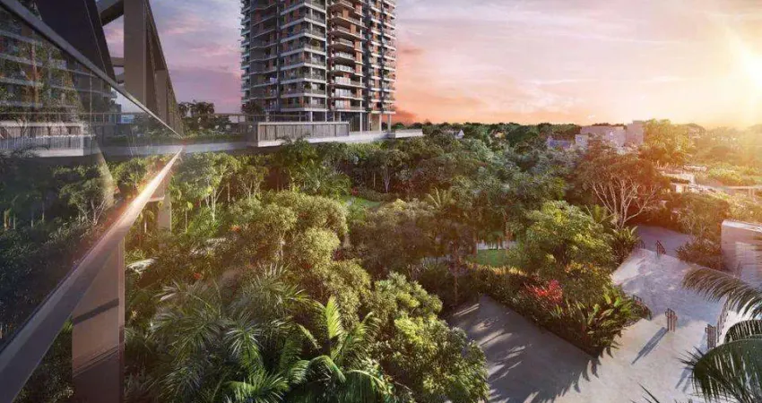 Apartamento para venda em são paulo, brooklin paulista, 1 dormitório, 1 suíte, 2 banheiros, 2 vagas