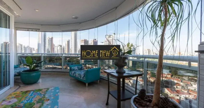 Apartamento para venda em são paulo, jardim anália franco, 4 dormitórios, 4 suítes, 5 banheiros, 4 vagas