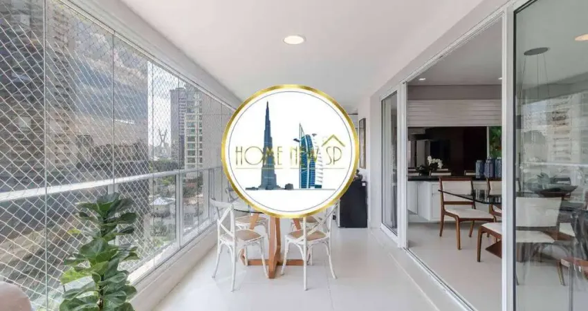 Apartamento para venda em são paulo, cidade monções, 3 dormitórios, 3 suítes, 5 banheiros, 2 vagas