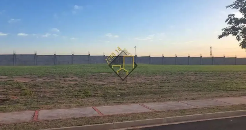 Terreno em condomínio fechado à venda no Residencial Lago Sul, Bauru 