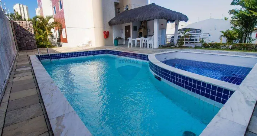Apartamento com 2 dormitórios sendo 1 suíte em Capim Macio - Residencial Recanto da Lua.