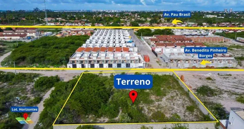 Terreno Amplo e Murado de 1.600m² à Venda em Bela Parnamirim, RN